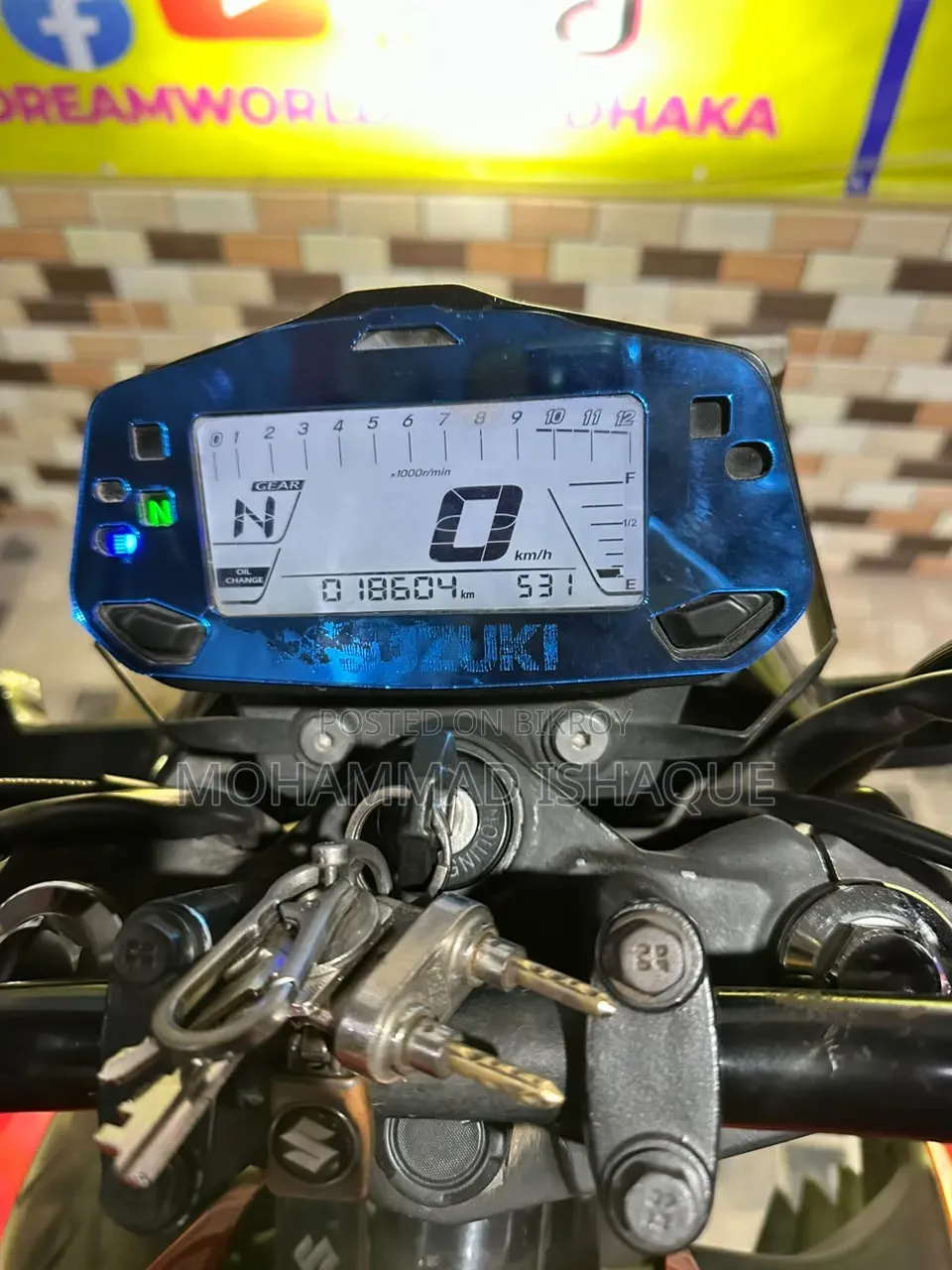 Suzuki Gixxer 2022 Red