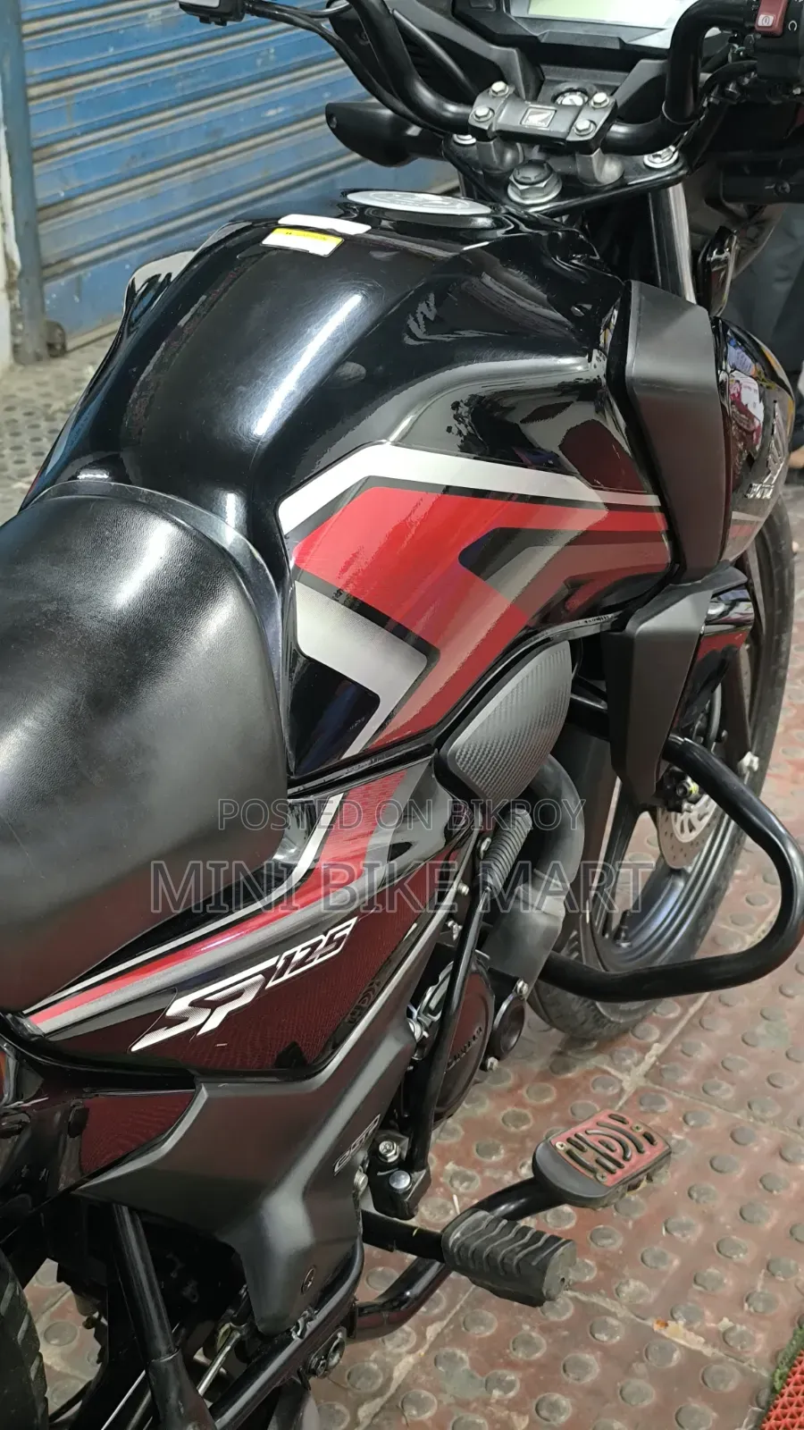 New Honda SP 125 2025 Black