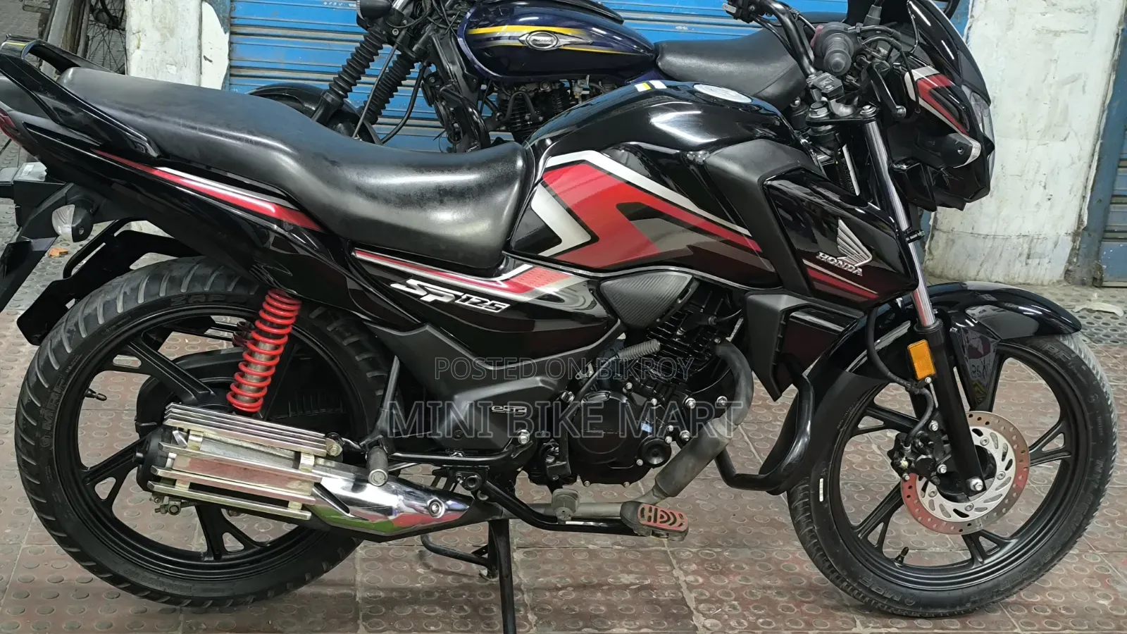 New Honda SP 125 2025 Black