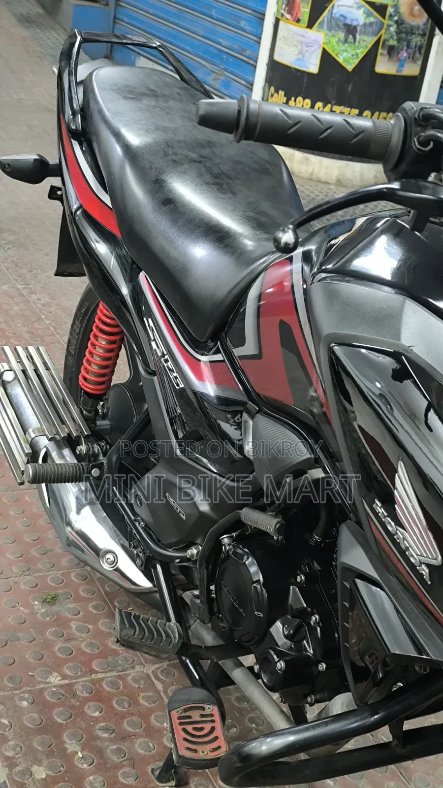 New Honda SP 125 2025 Black