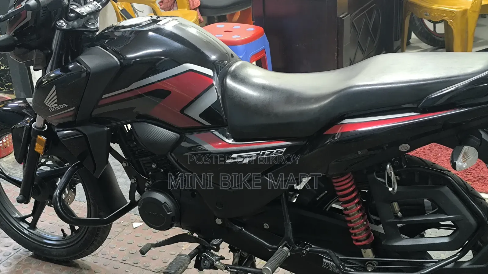 New Honda SP 125 2025 Black