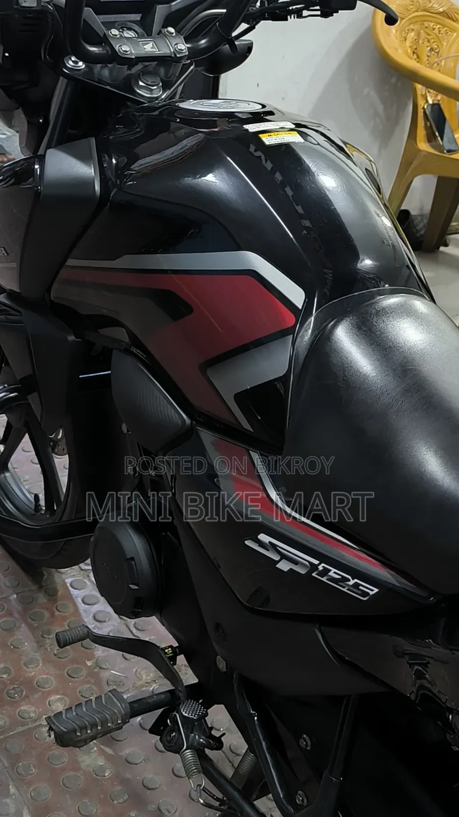 New Honda SP 125 2025 Black