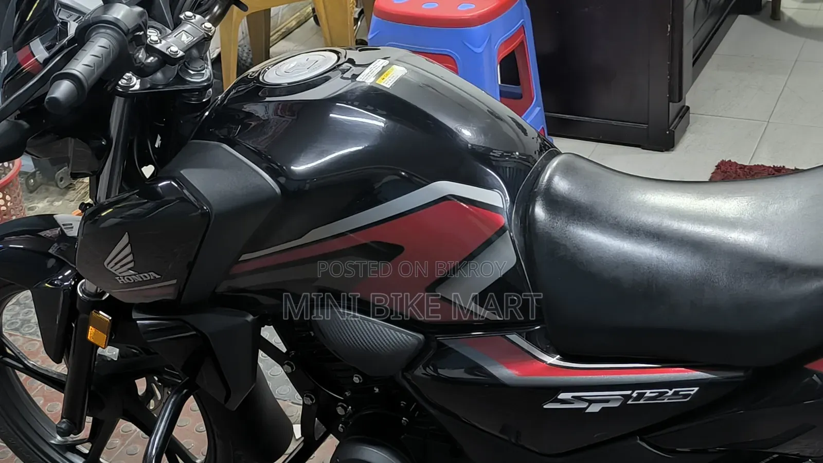 New Honda SP 125 2025 Black