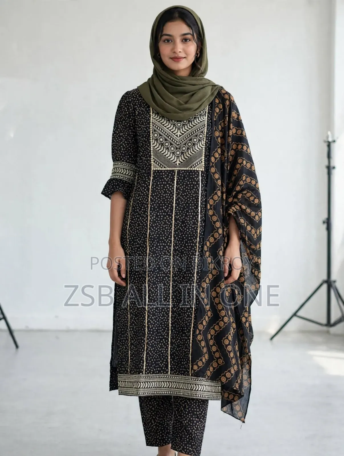 Linen Three Piece