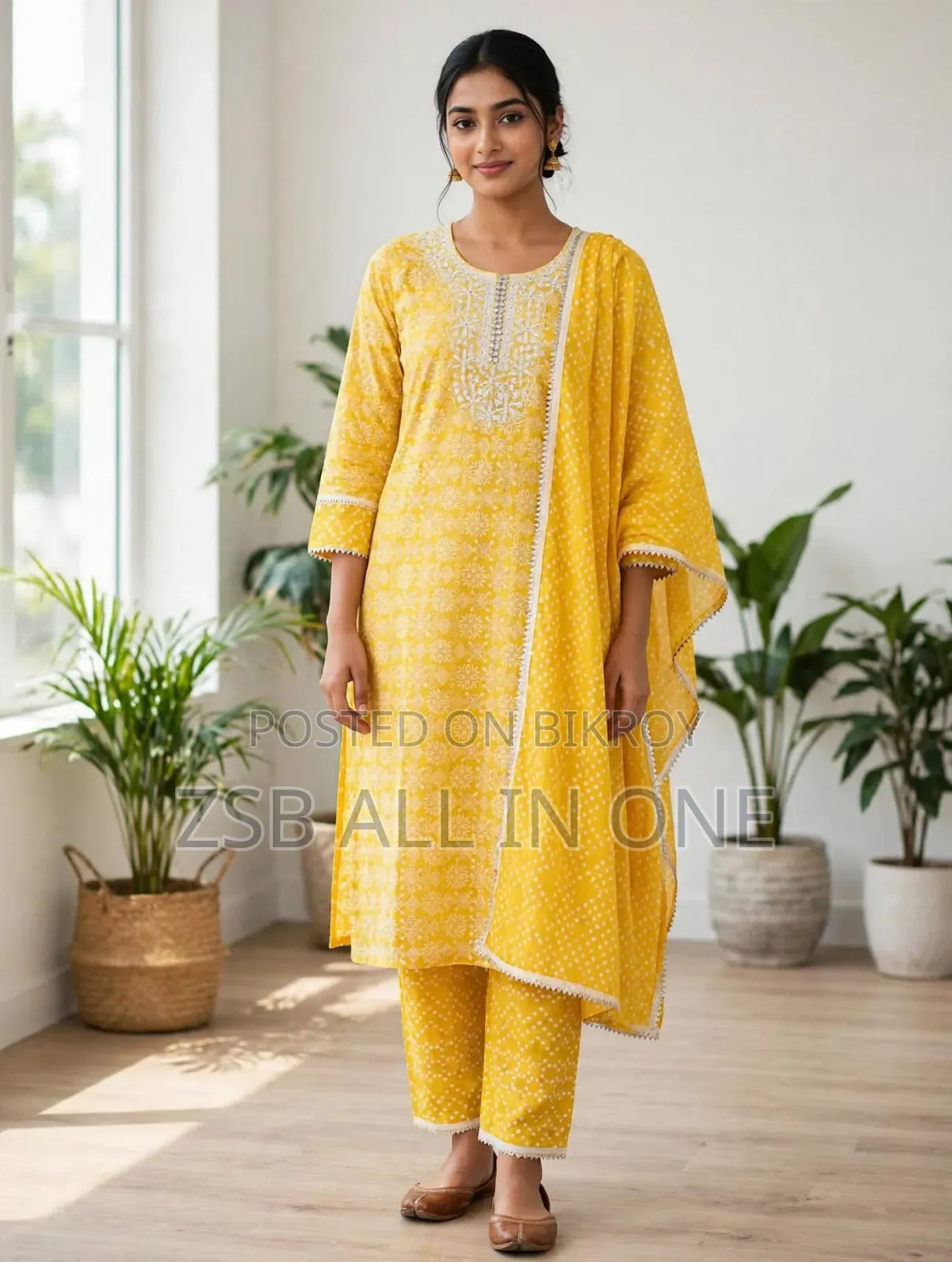 Linen Three Piece