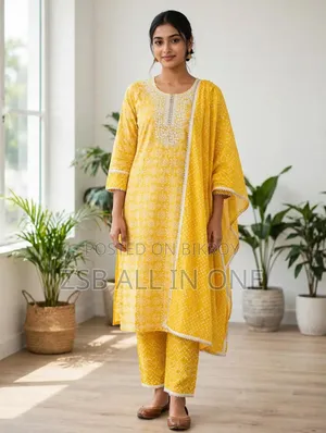Linen Three Piece