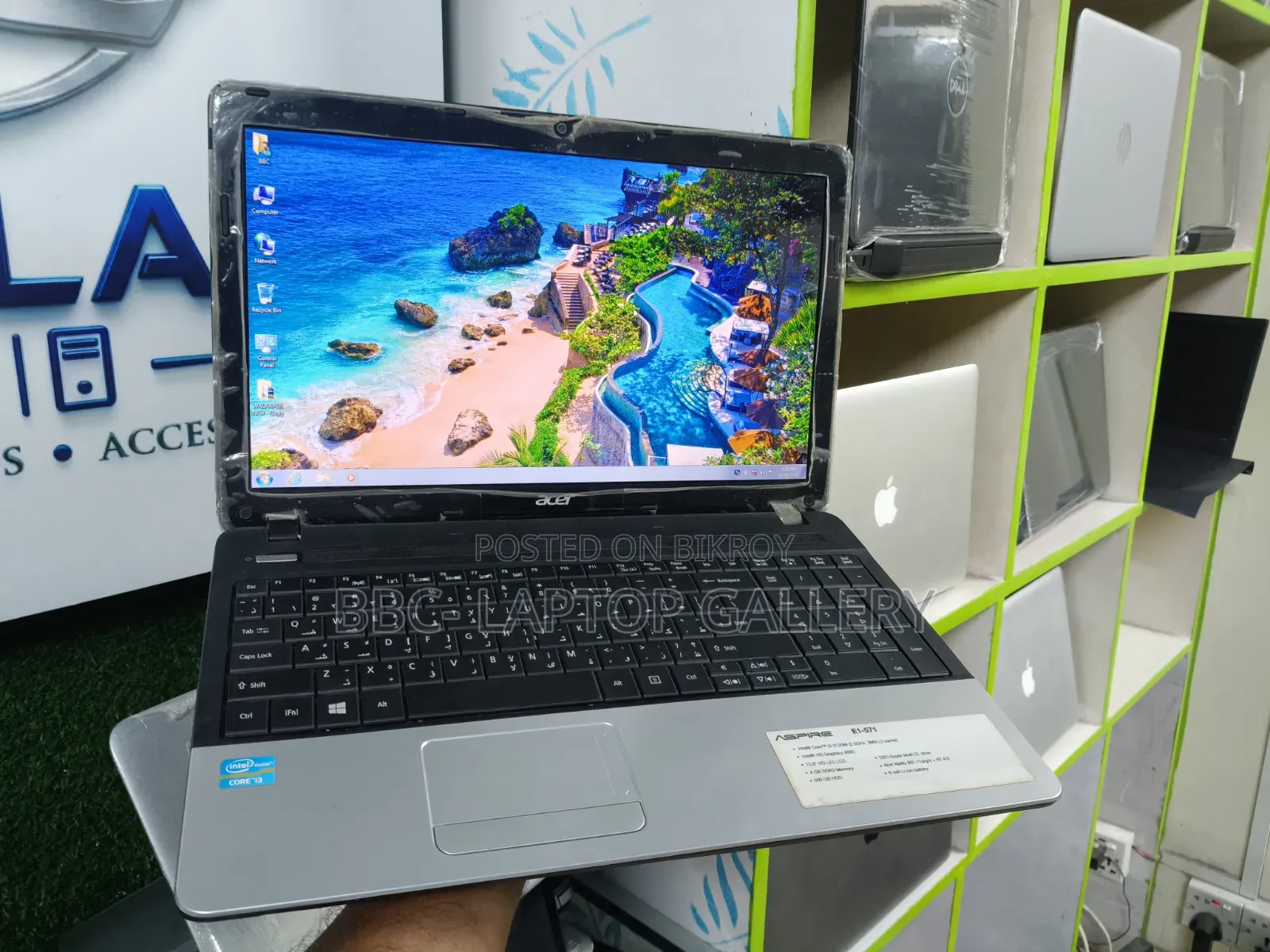 Laptop Acer 4GB Intel Core i3 HDD 500GB