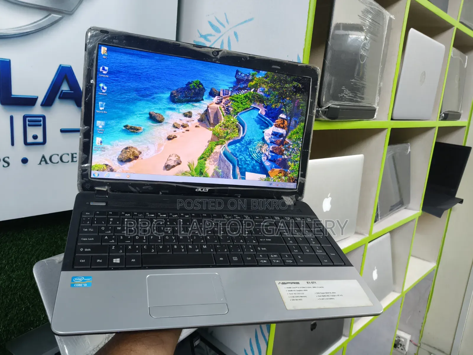 Laptop Acer 4GB Intel Core i3 HDD 500GB