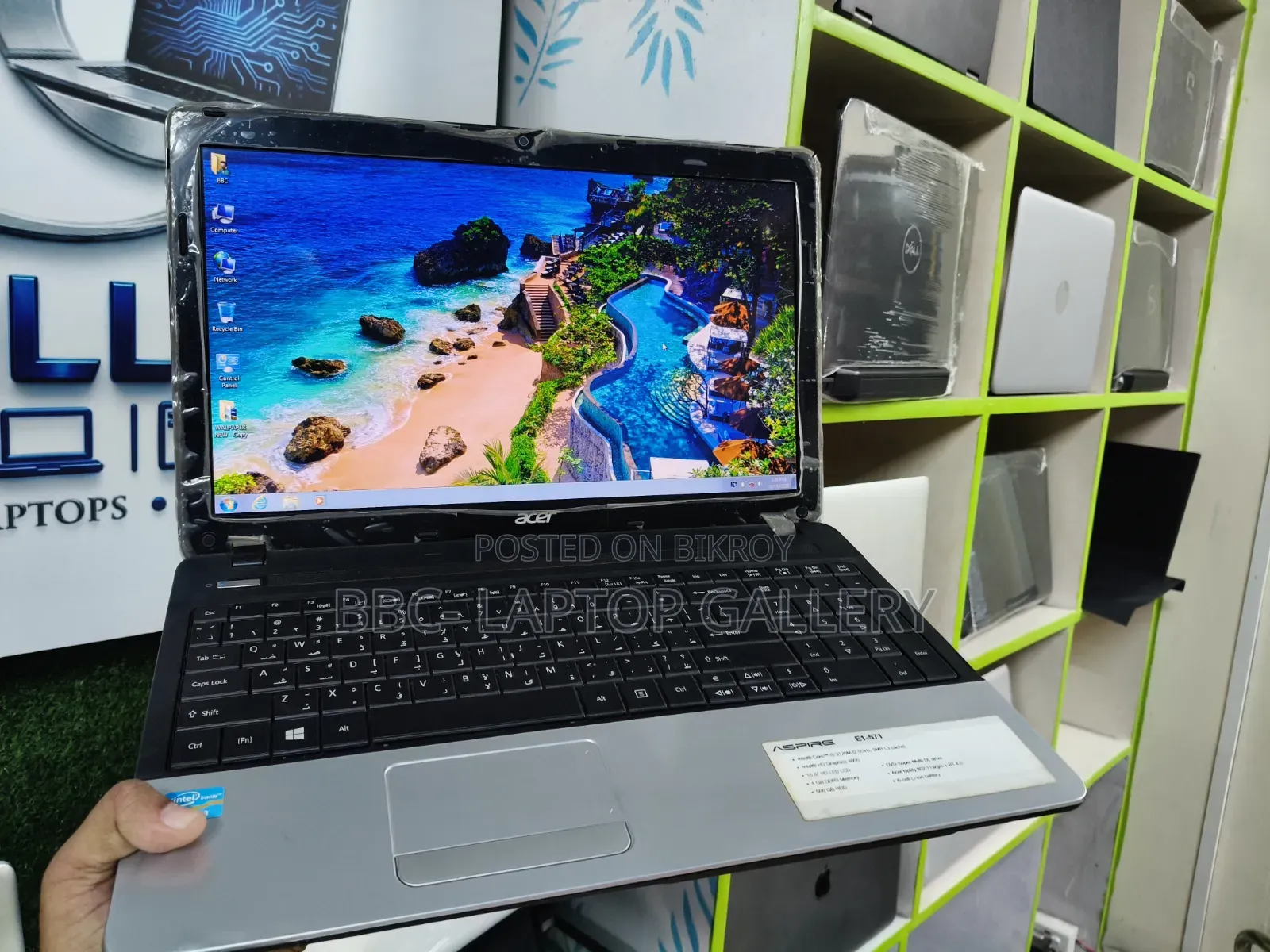 Laptop Acer 4GB Intel Core i3 HDD 500GB
