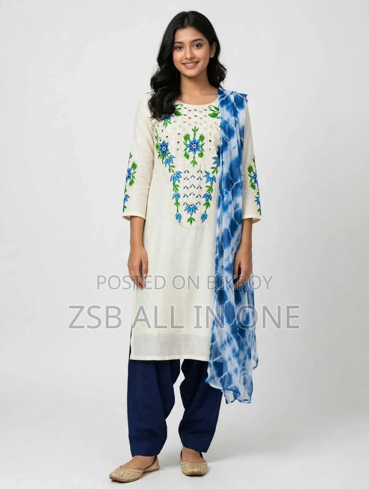 Premium Quality Slub Cotton Three Piece