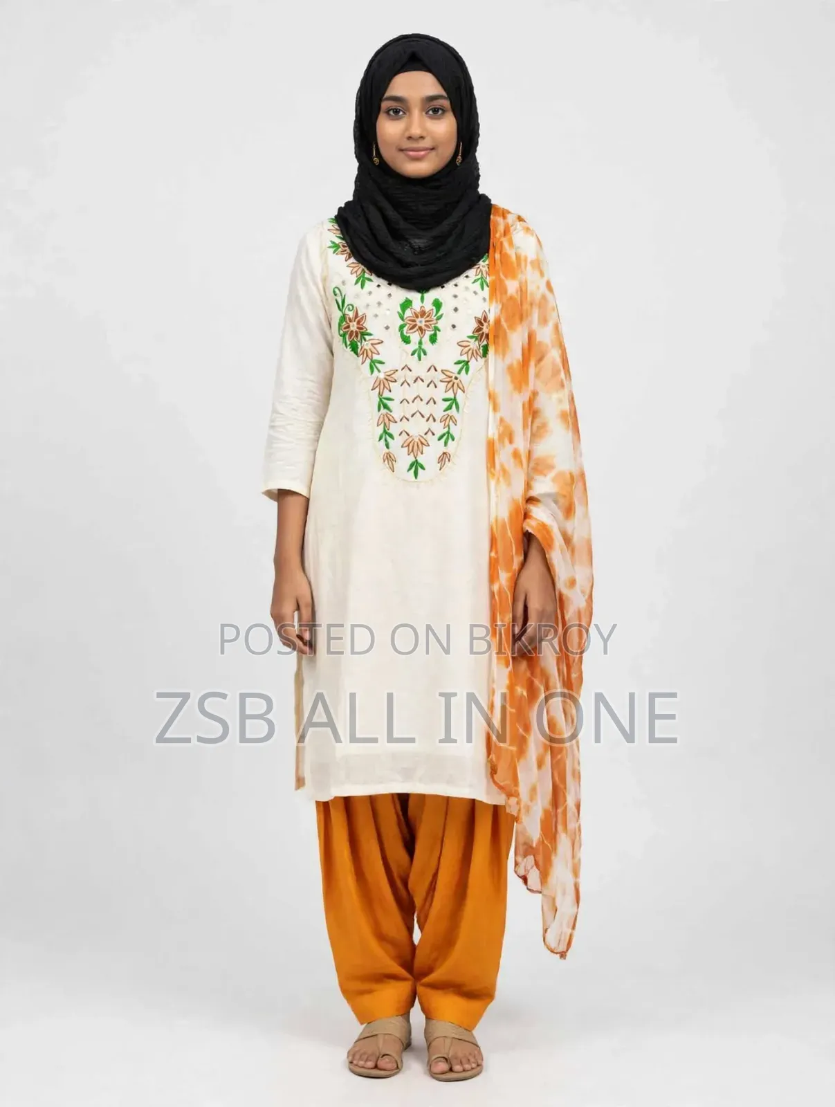 Premium Quality Slub Cotton Three Piece