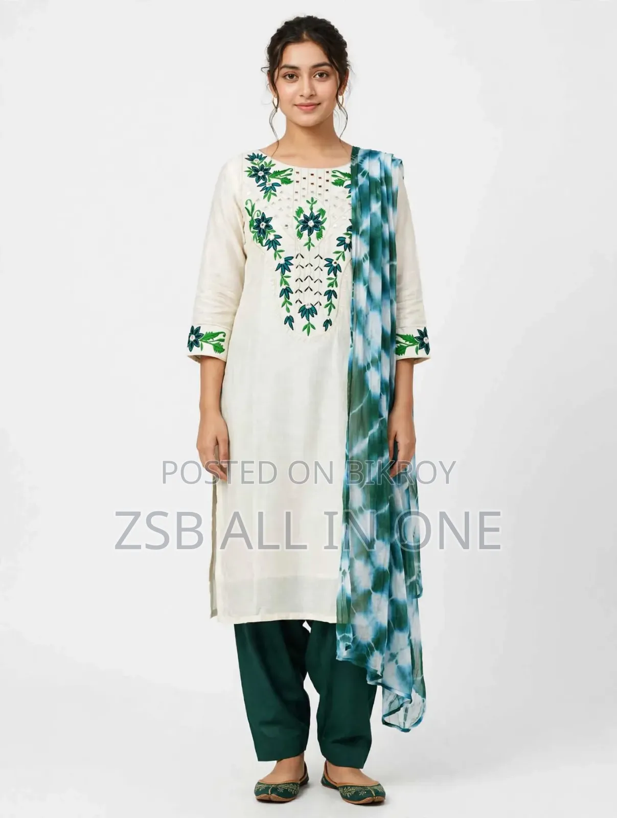 Premium Quality Slub Cotton Three Piece