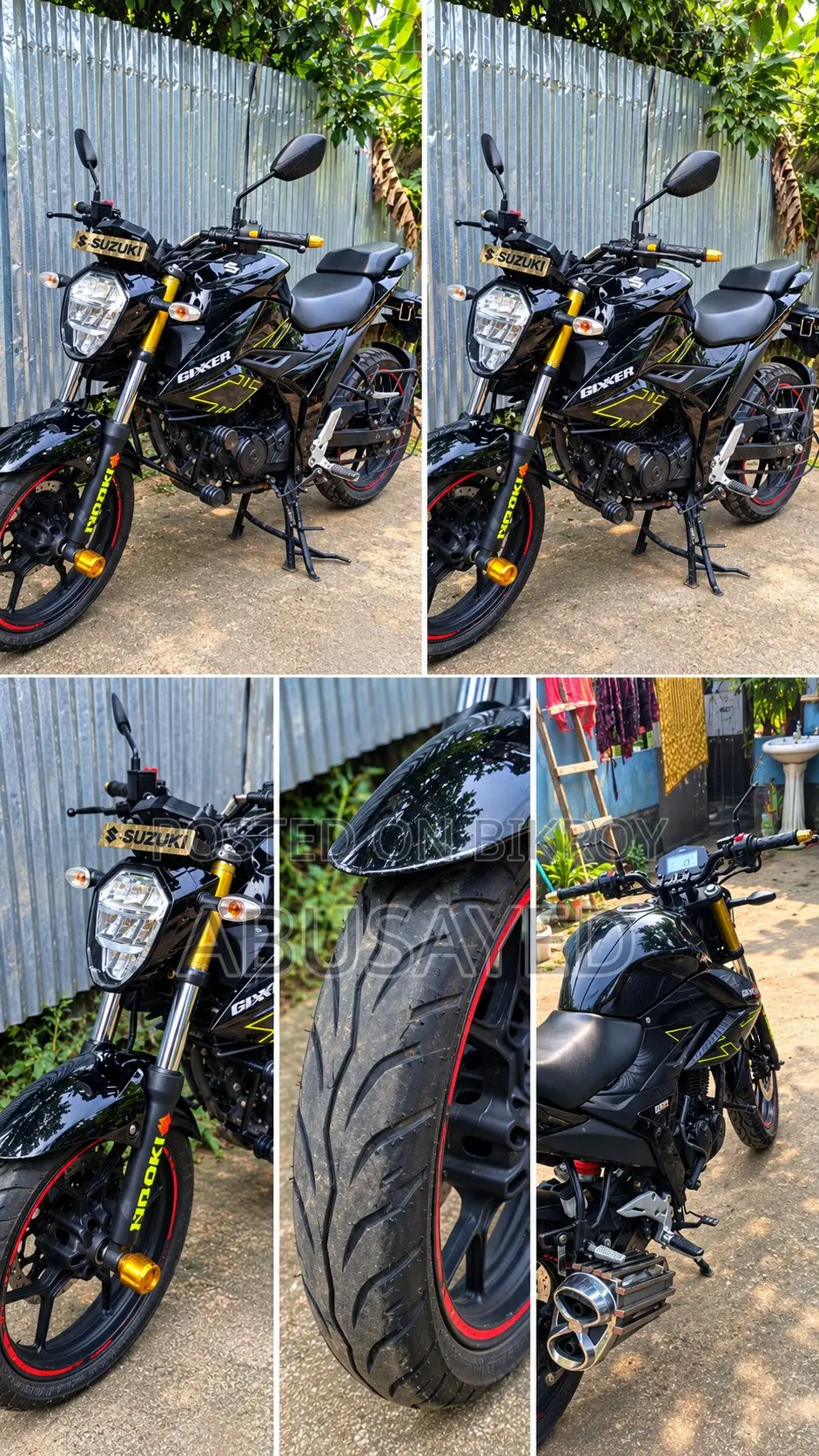 সুজুকি জিক্সার ২০২৪ ব্ল্যাক