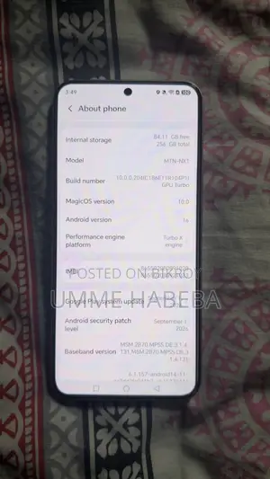 অনার এক্স৯ডি ২৫৬ জিবি রোজ গোল্ড