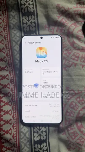 অনার এক্স৯ডি ২৫৬ জিবি রোজ গোল্ড