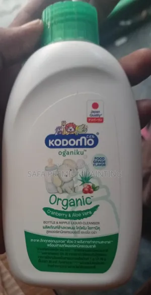 Kodomo Organic Baby Bottle & Nipple Liquid Cleanser (Brand New) 600 Ml