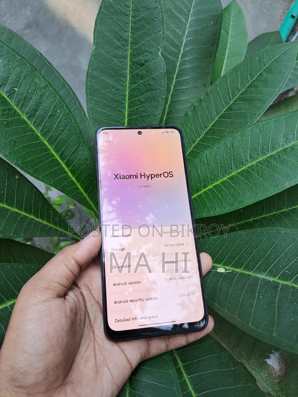 Xiaomi Redmi Note 12 128 GB Black