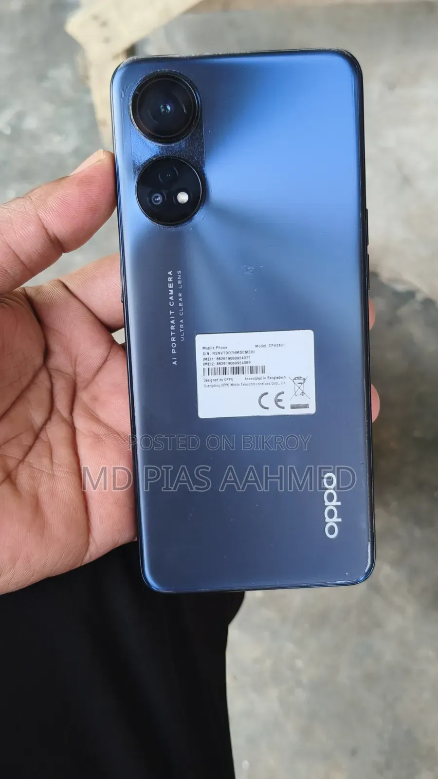 Oppo Reno 8T 128 GB Black