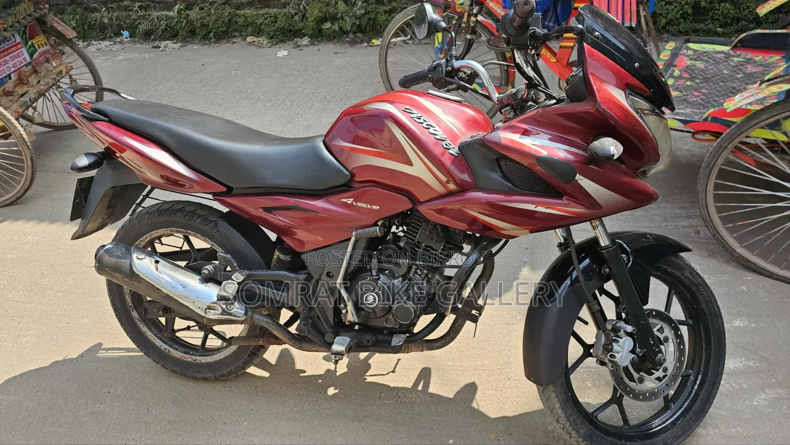 Bajaj Discover 135 2022 Red