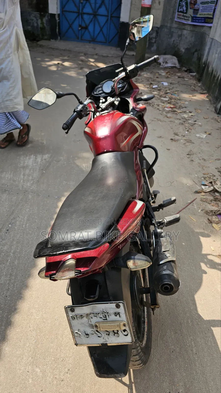 Bajaj Discover 135 2022 Red