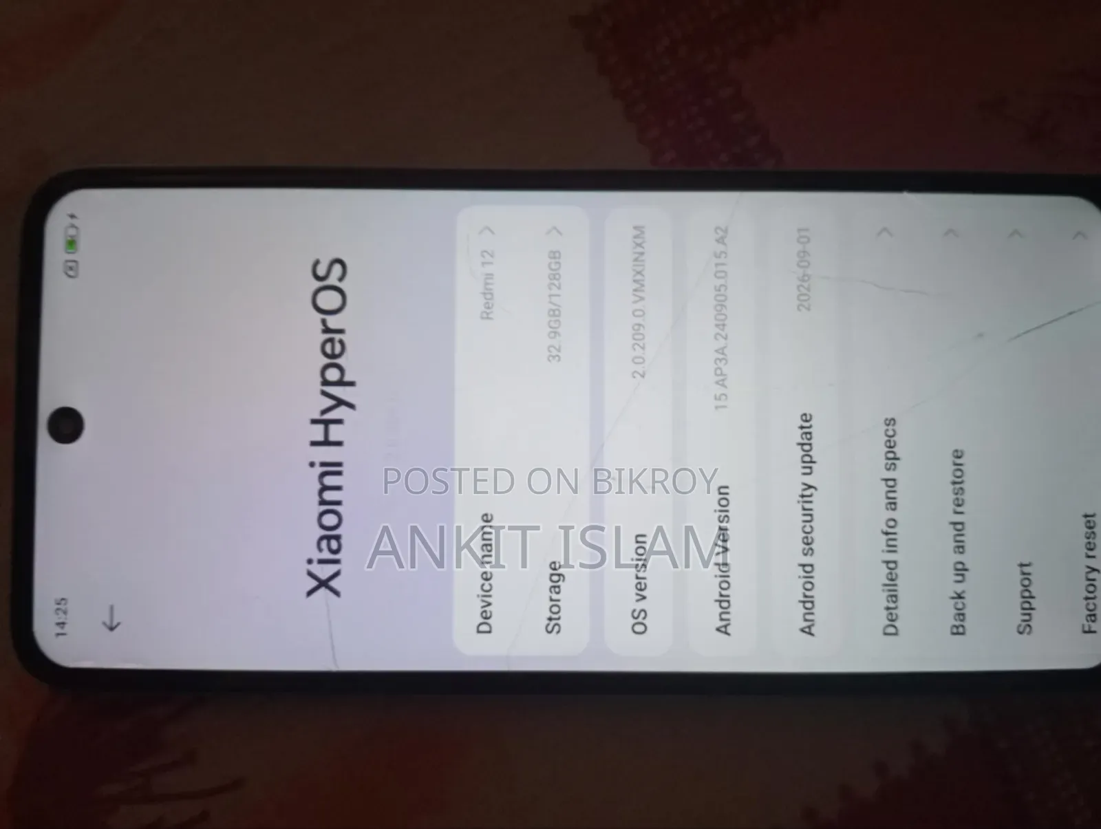 New Xiaomi 12 128 GB Blue