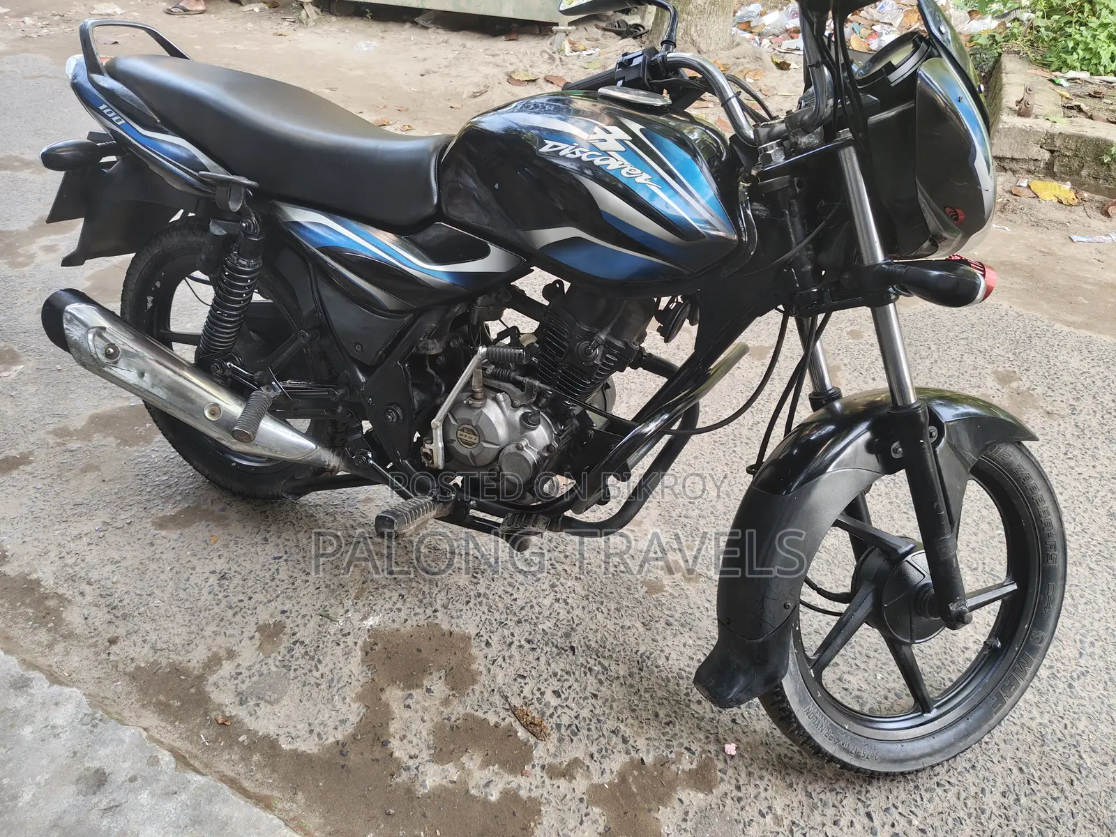 বাজাজ ডিসকভার ১০০ ২০১৫ ব্লু