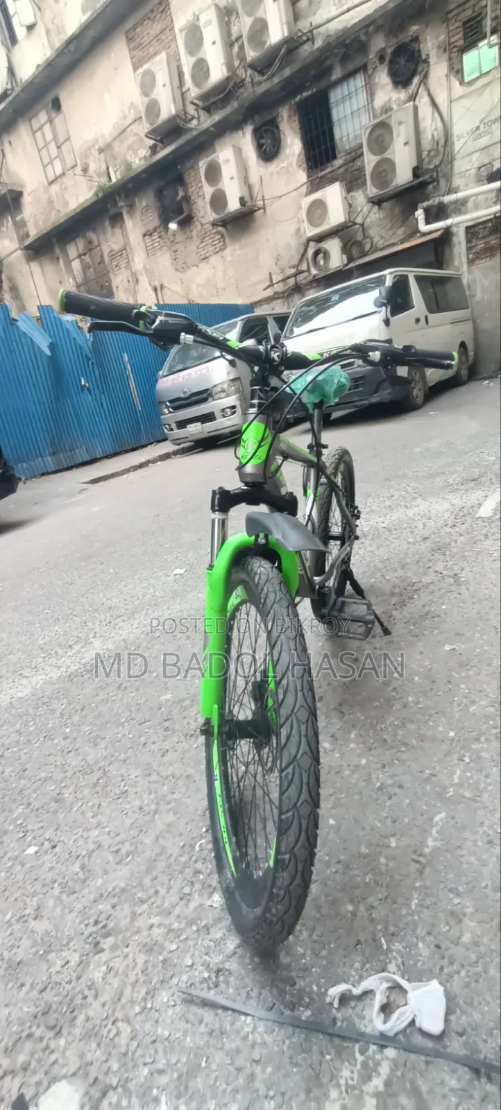 সাইকেল নতুন অবস্থায় আছে কোন সমস্যা নেই