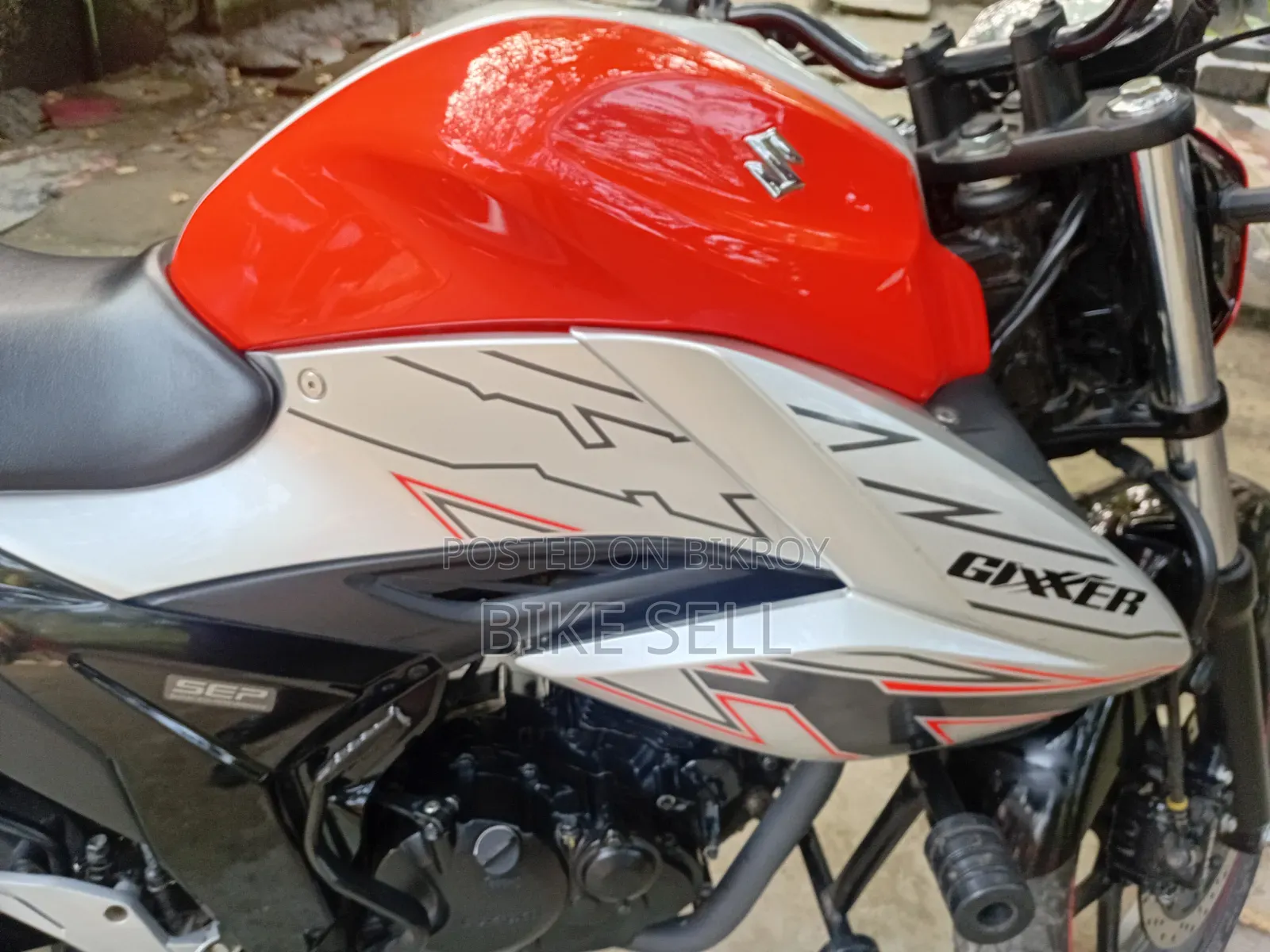 Suzuki Gixxer 2024 Orange