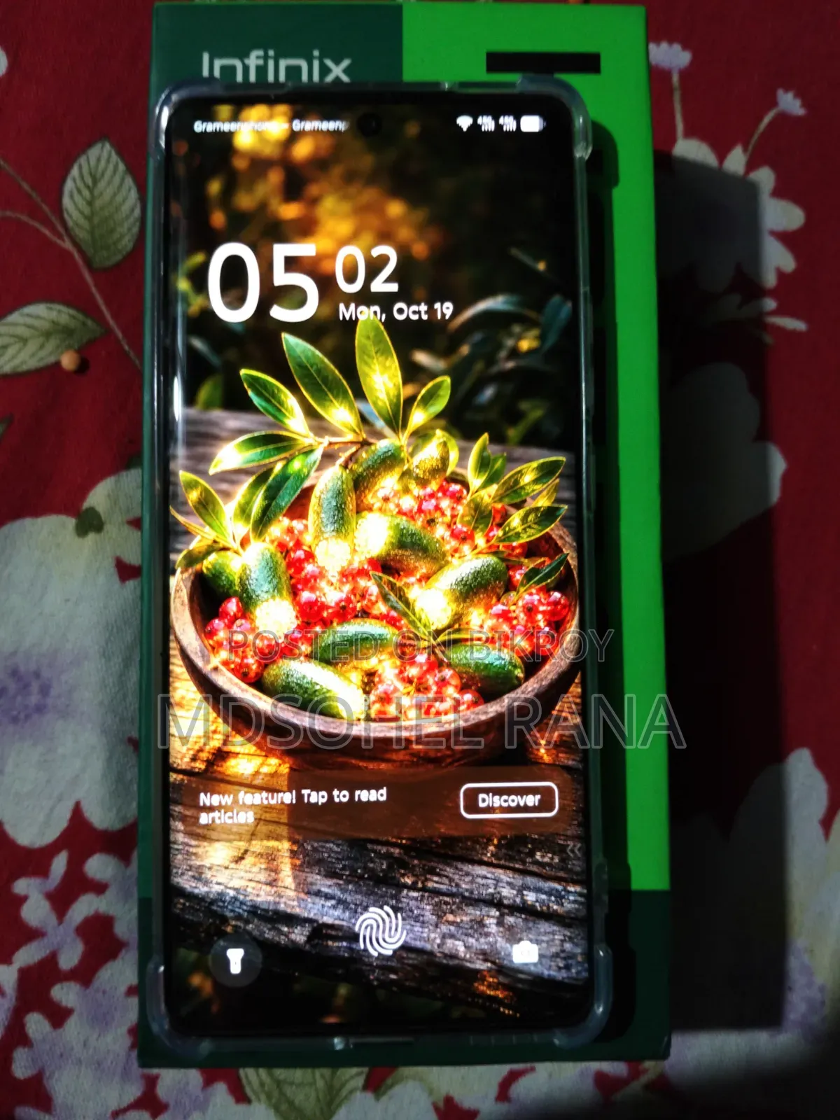 Infinix Hot 50 Pro+ 4G 256 GB Gray