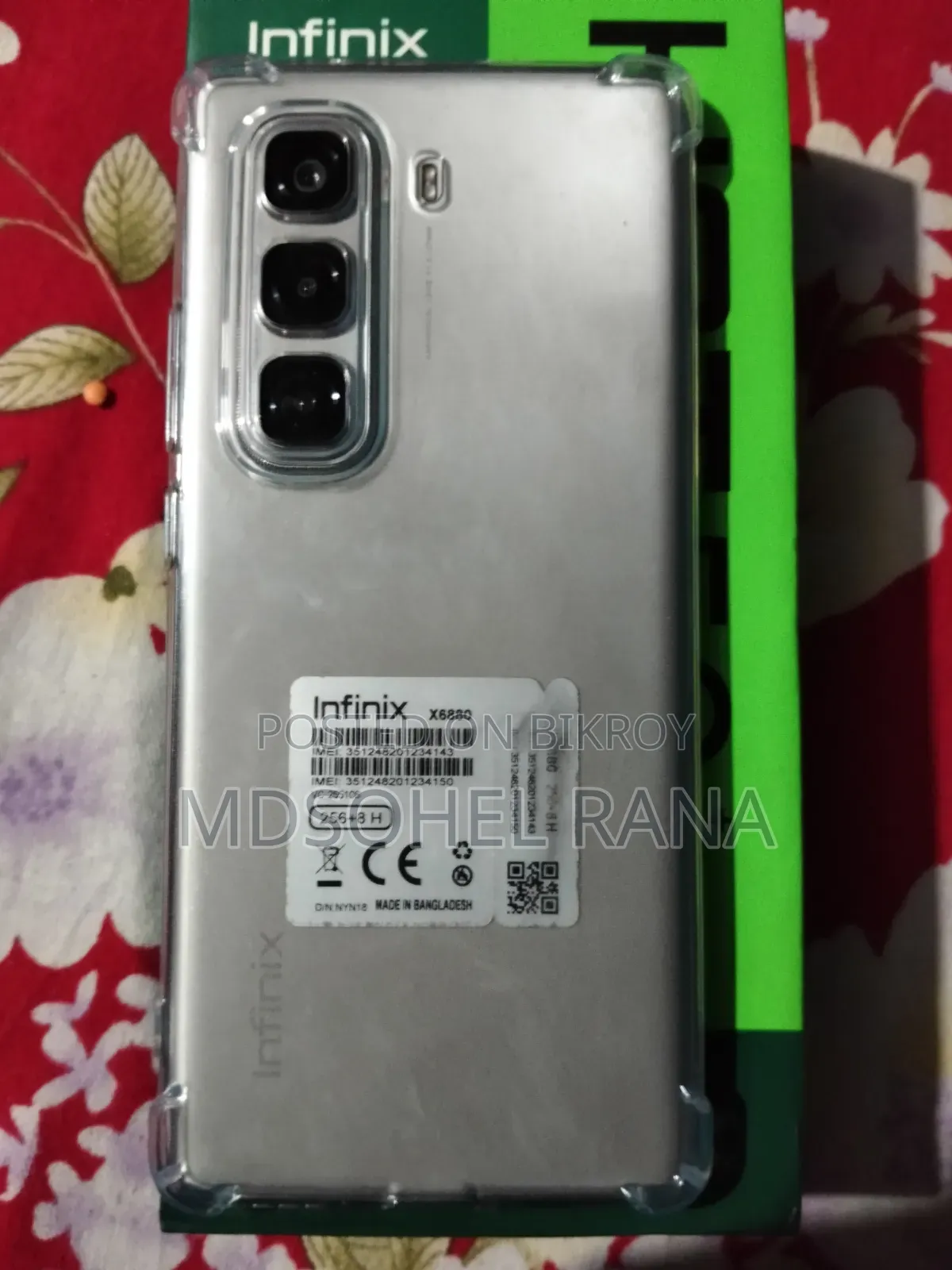 Infinix Hot 50 Pro+ 4G 256 GB Gray