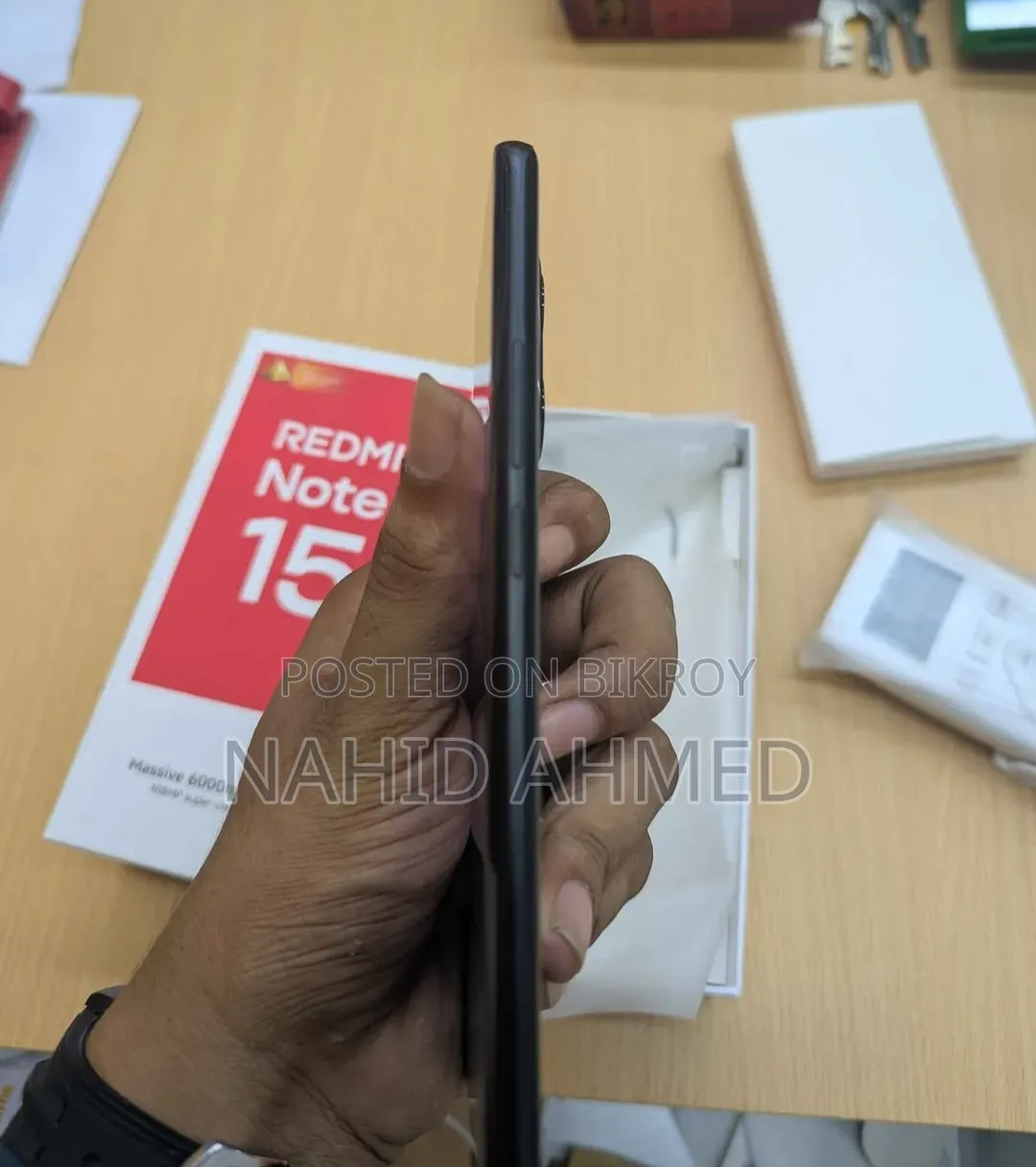 শাওমি রেডমি নোট ১৫ ২৫৬ জিবি কালো
