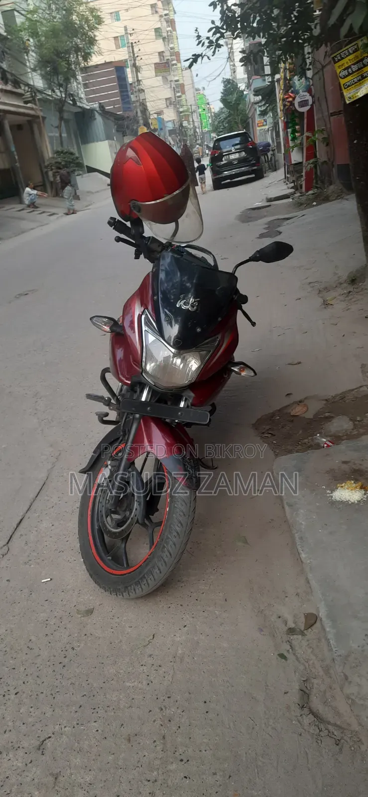 বাজাজ ডিসকভার ১৫০এফ ২০১৬ রেড