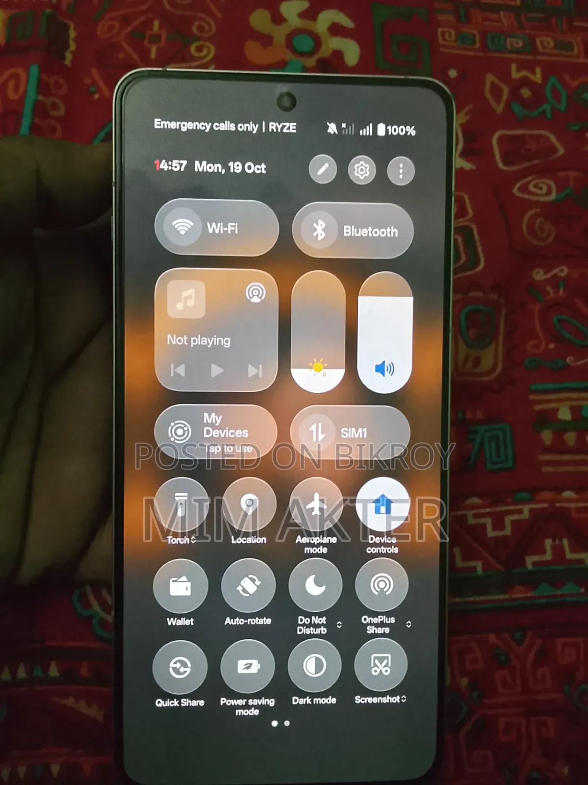 ওয়ানপ্লাস ১৩আর ৫১২ জিবি হোয়াইট
