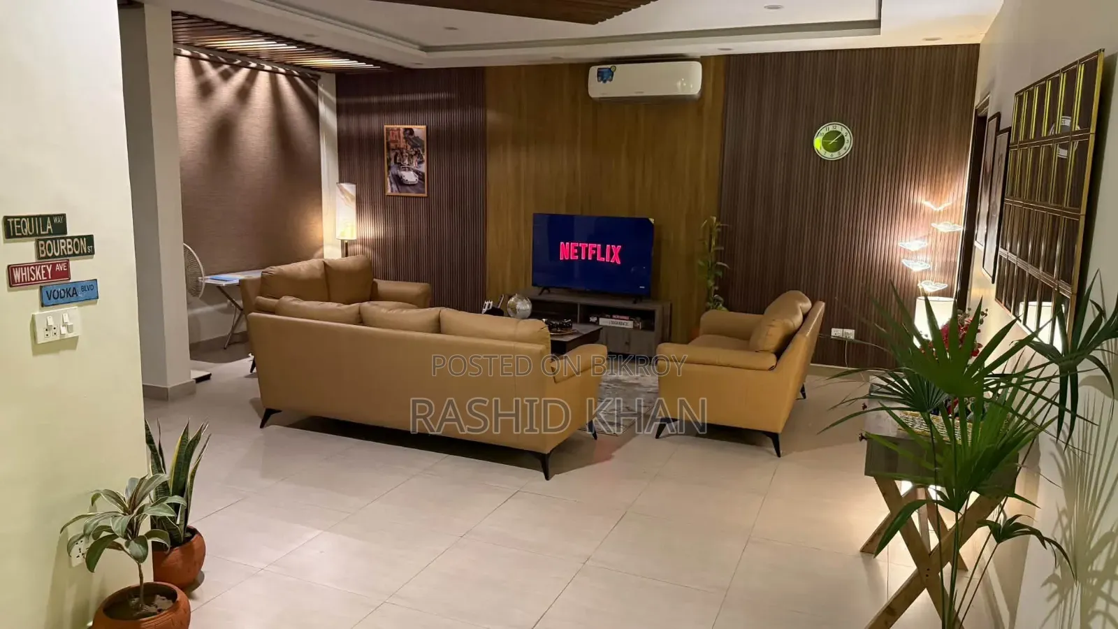 বসুন্ধরায় ৩টি শোবার ঘরের সাজানো অ্যাপার্টমেন্ট ভাড়ার জন্য