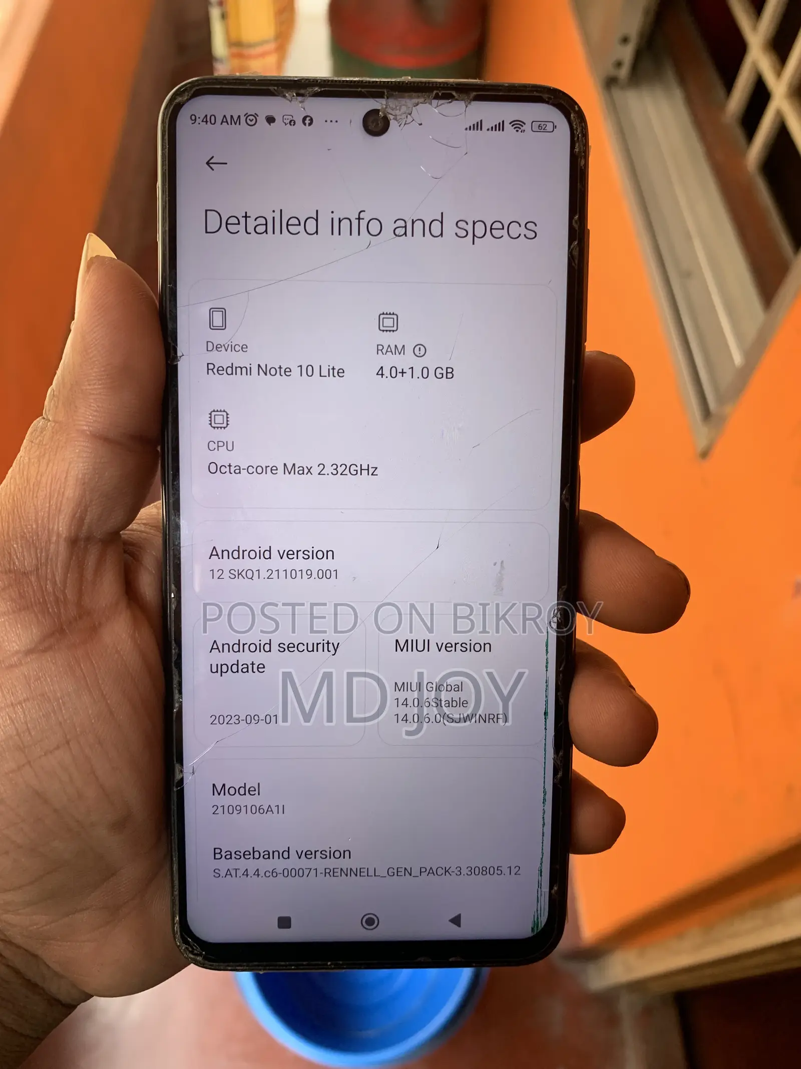 Xiaomi Redmi Note 9 Pro 128 GB White