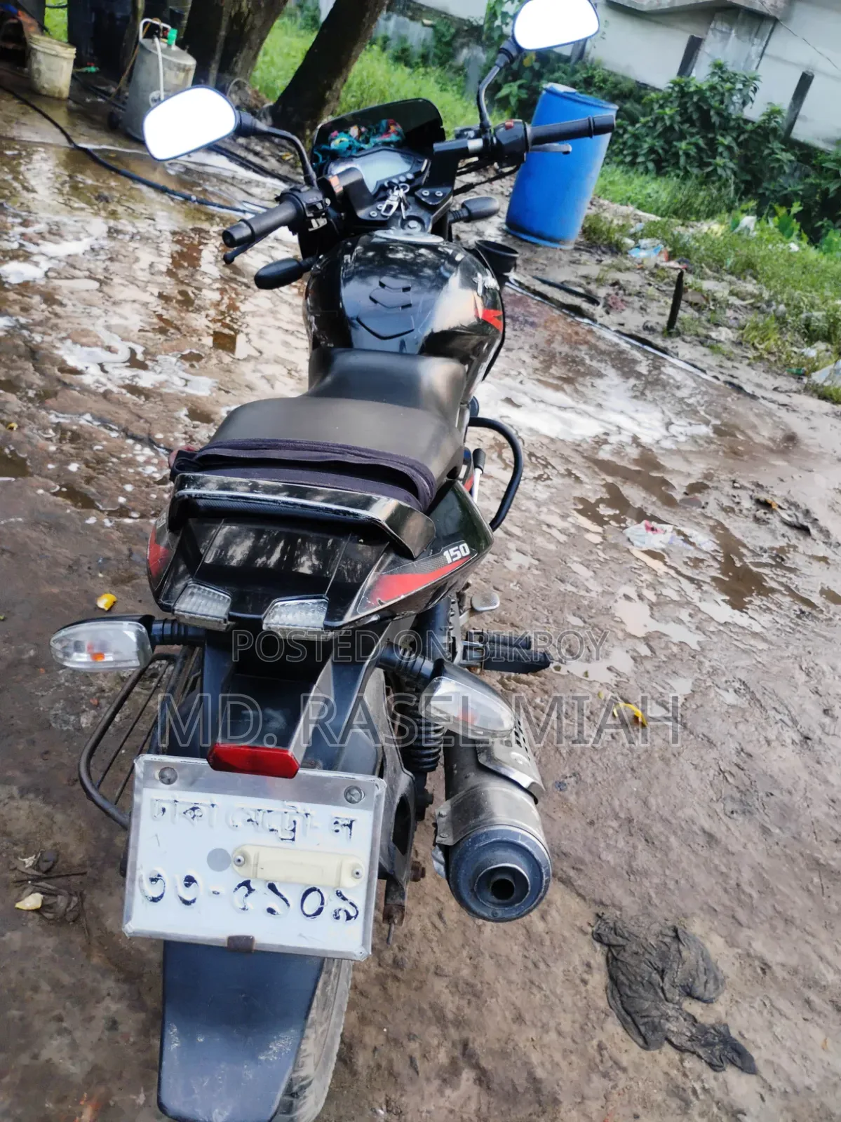 বাজাজ পালসার ১৫০ ২০১৭ ব্ল্যাক