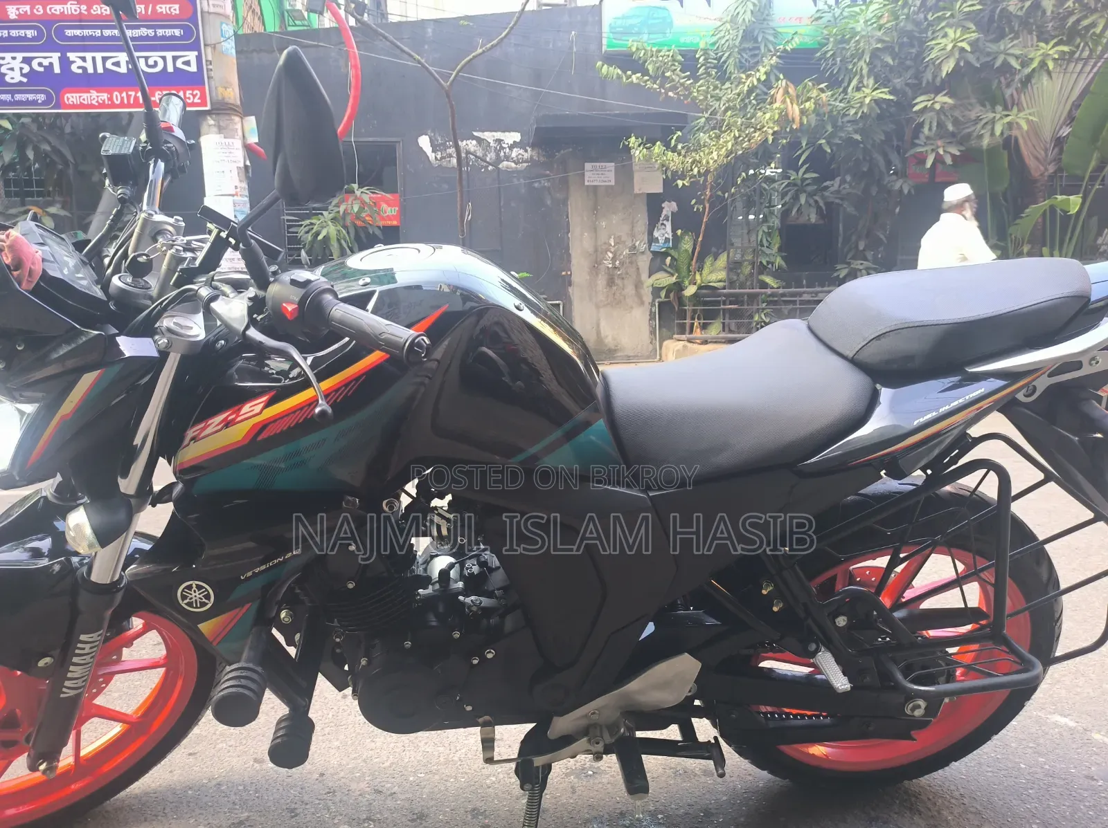 যামাহা এফজেডএস ভি২ ২০২৬ কালো