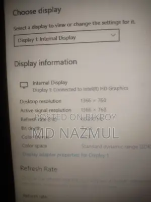 ল্যাপটপ এসার এসপায়ার ১৩০০ ২জিবি ইন্টেল সেলেরন এইচড্ড ৫০০জিবি