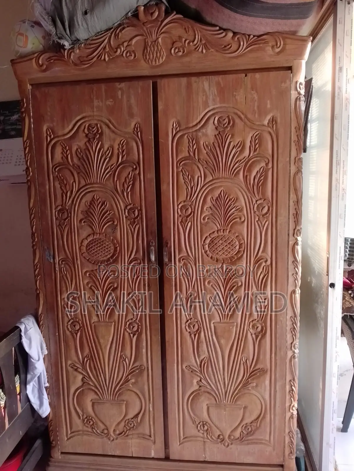 Teak Wood Almirah