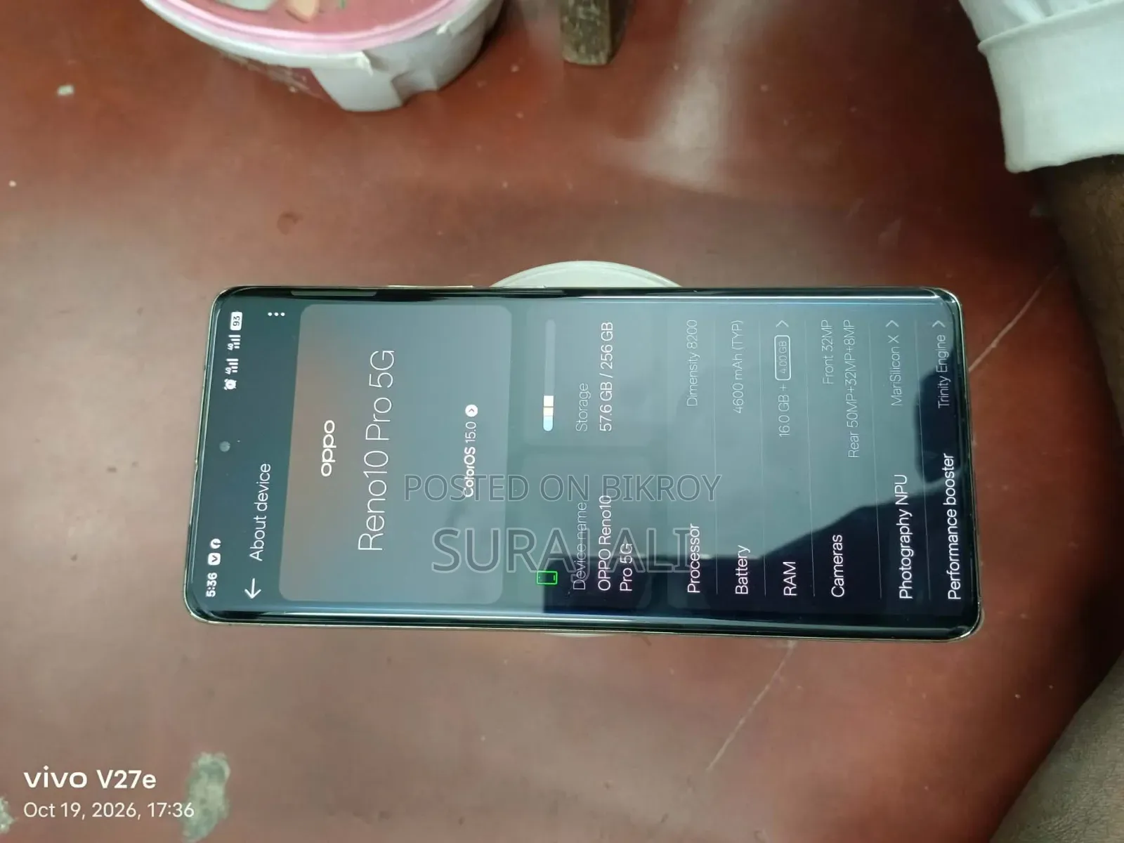 অপ্পো রেনো ১০ প্রো ২৫৬ জিবি গোল্ড