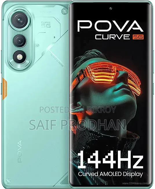 Tecno Pova Curve 256 GB Black