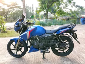 টিভিএস আপাচি আরটিআর ১৬০ টুভি ২০১৮ নীল