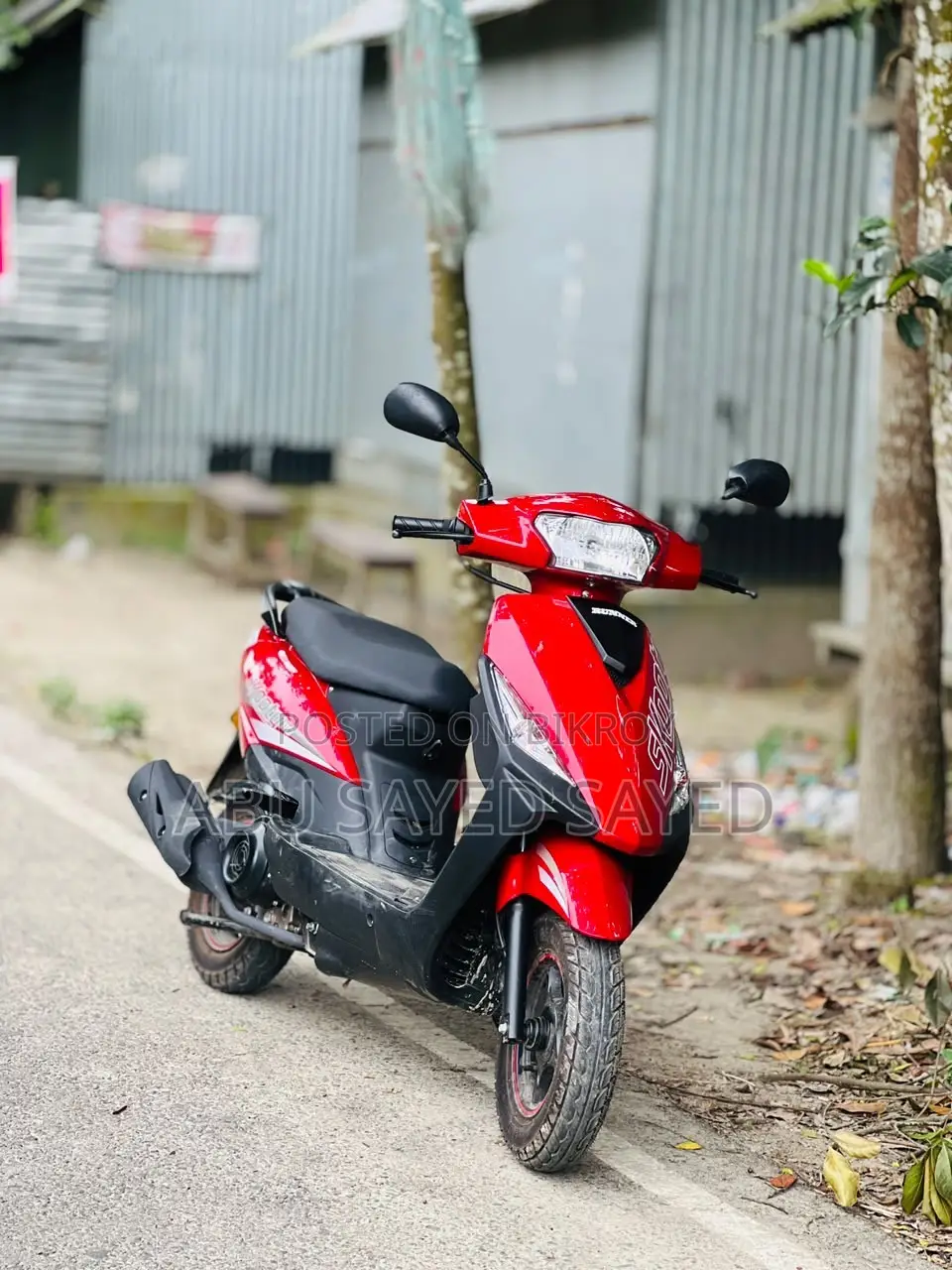 রানার স্কুটি-১১০ ২০২৬ লাল