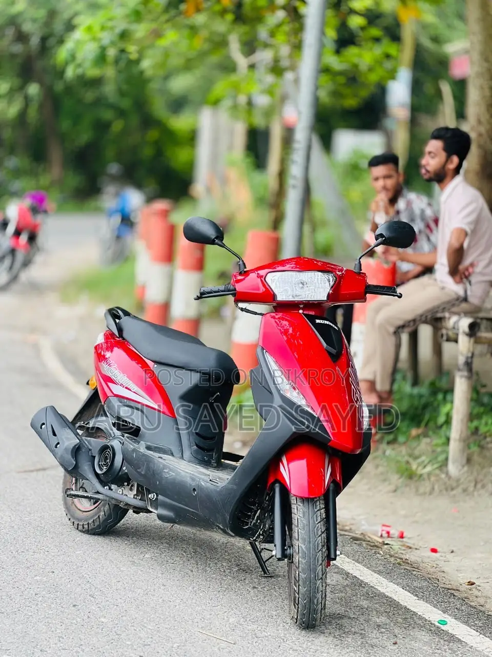 রানার স্কুটি-১১০ ২০২৬ লাল