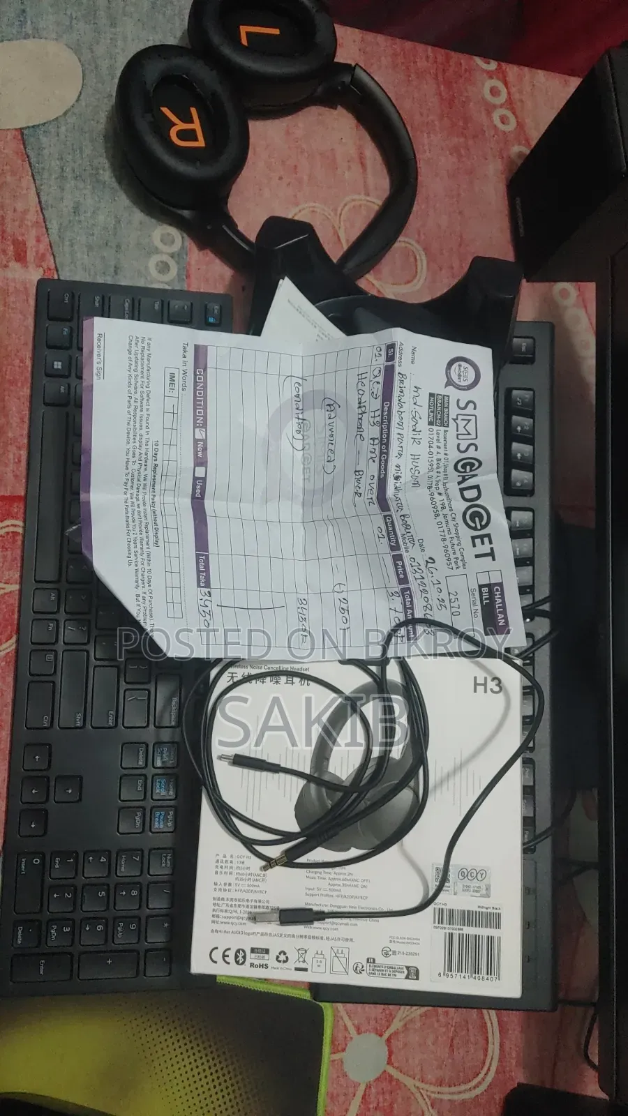 QCY H3 Wireless Headphones