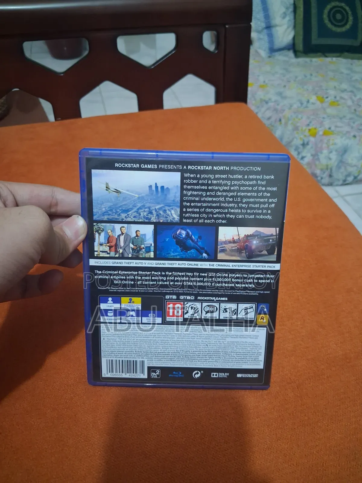 GTA 5 Premium PS4 Game Disk