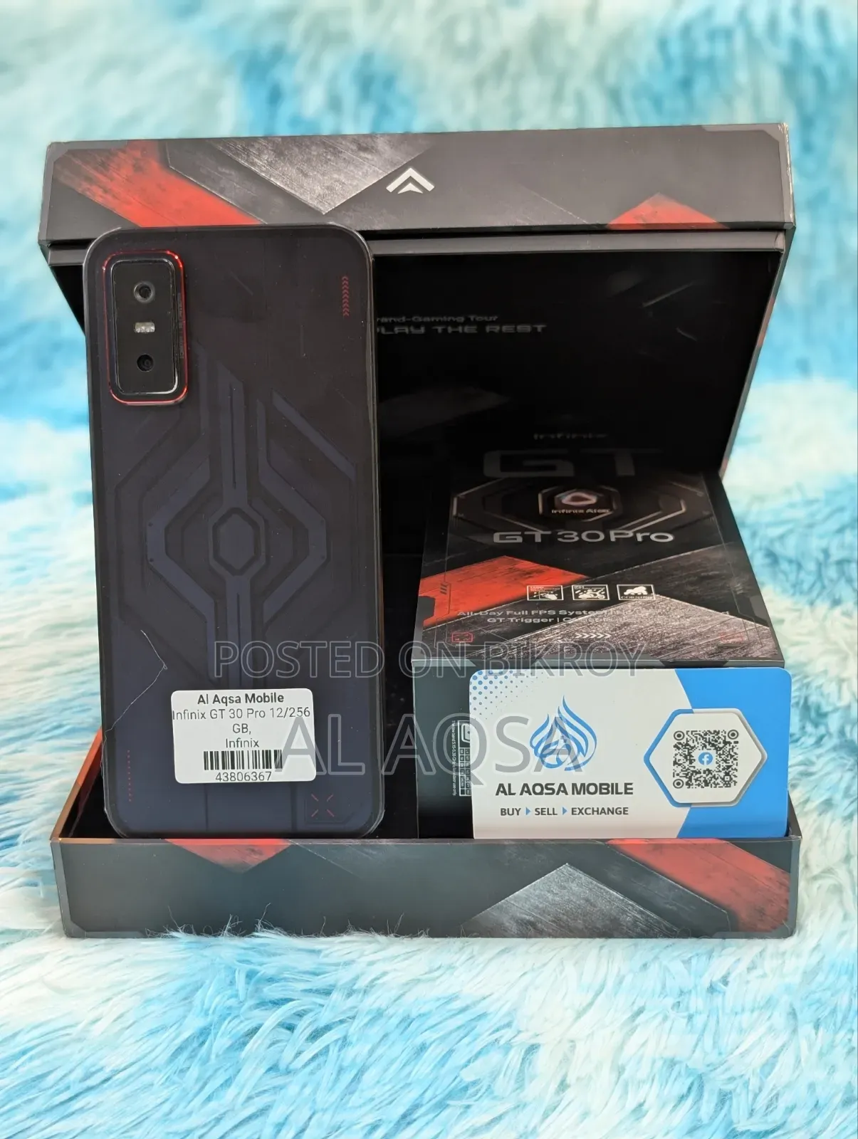 Infinix GT 30 Pro 256 GB Black