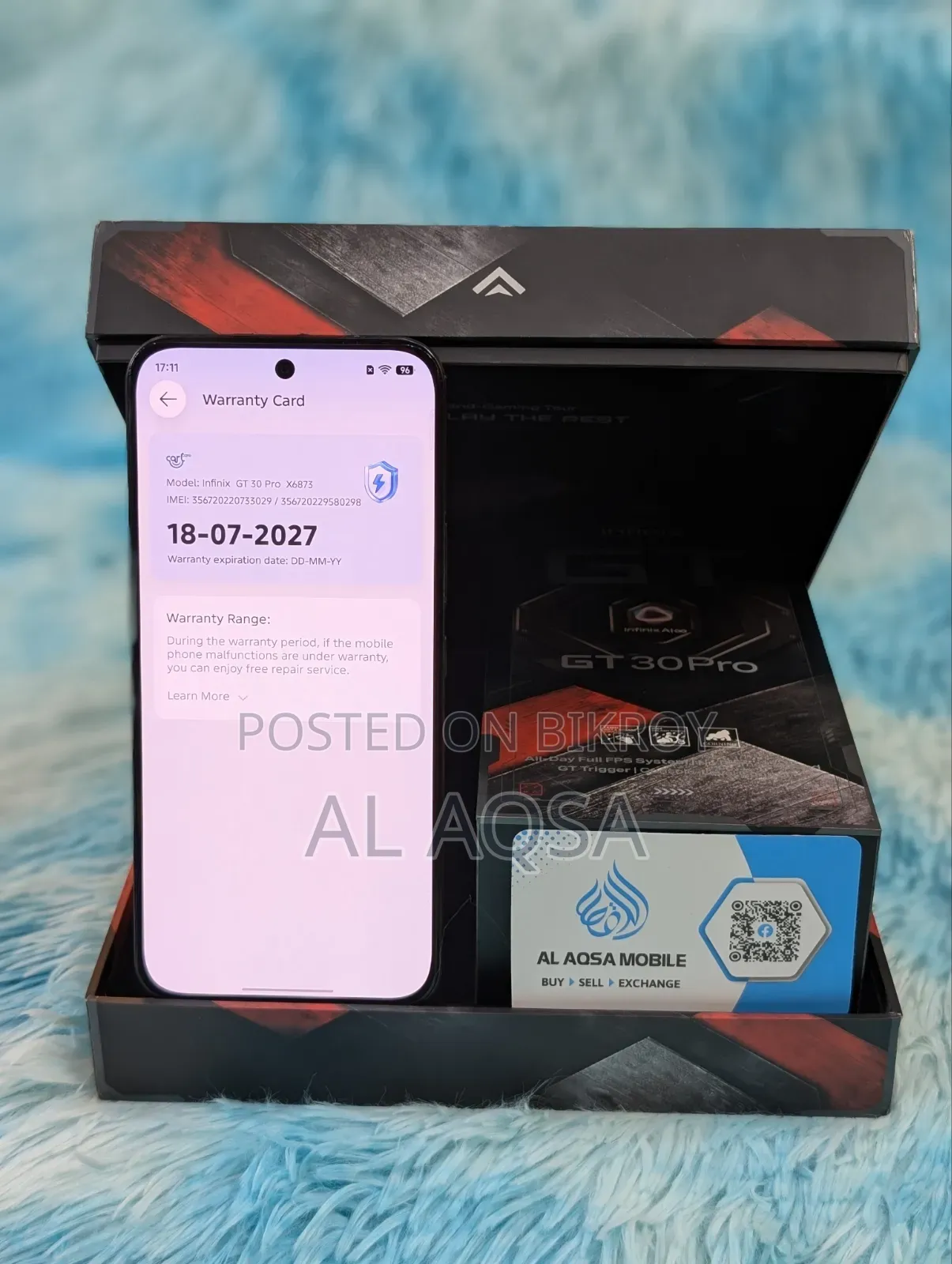 Infinix GT 30 Pro 256 GB Black