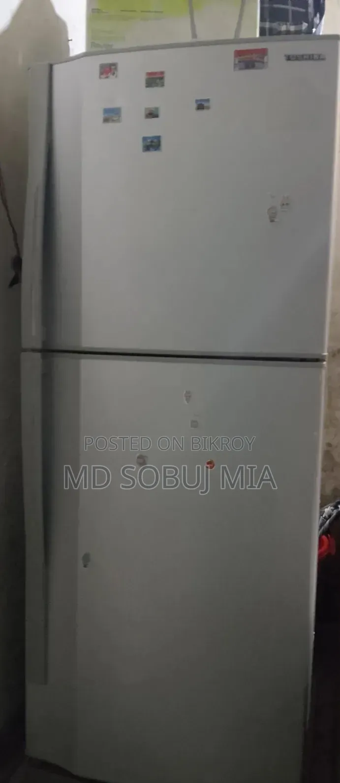 জরুরী তোশিবা ডাবল ডোর ফ্রিজ বিক্রি হবে
