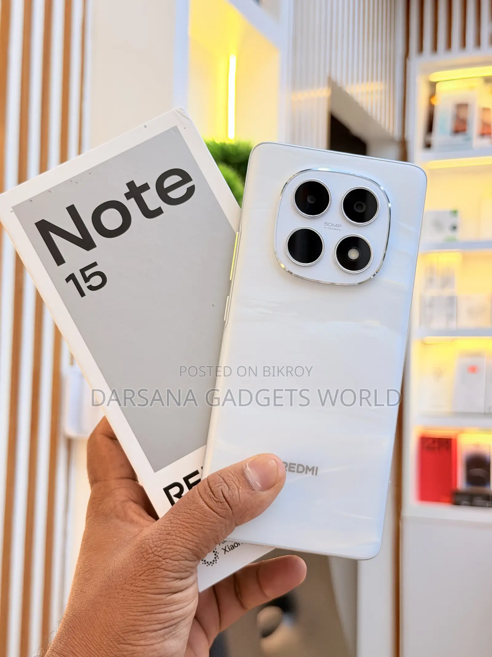 Xiaomi Redmi Note 15 128 GB White